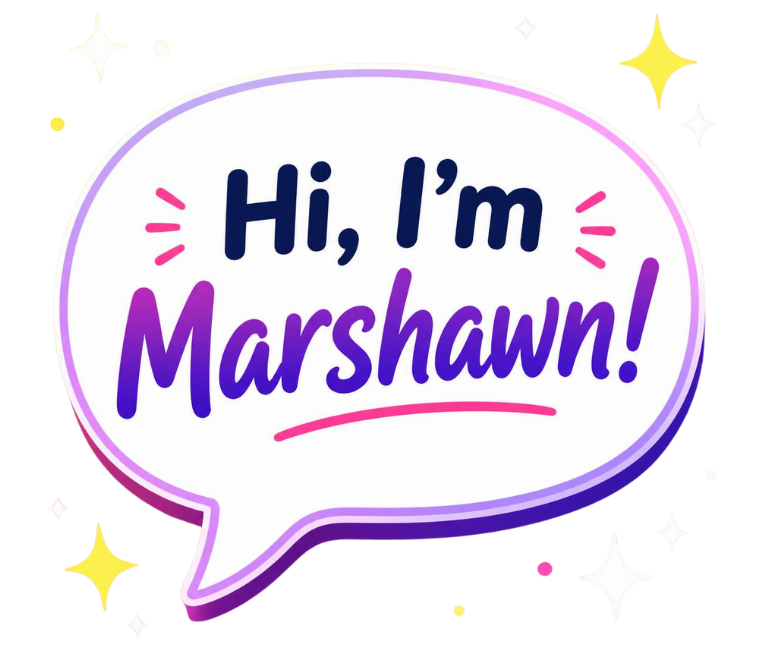 Hi, I'm Marshawn!