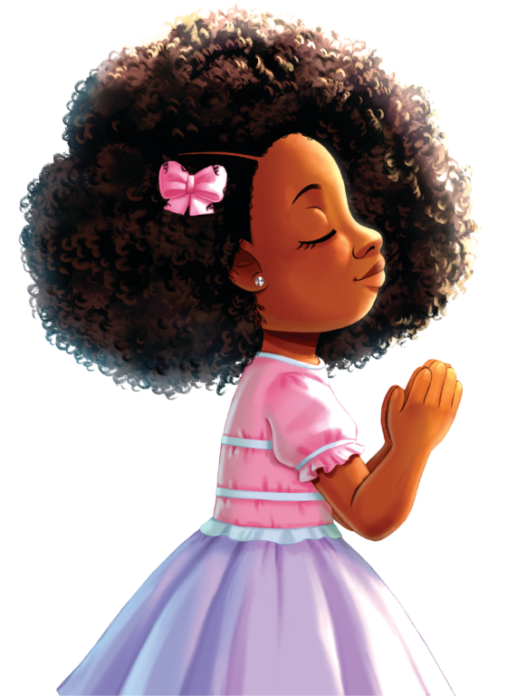 Worthy Girl praying